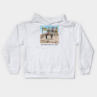 NUN FIGHT at the OK Corral Kids Hoodie